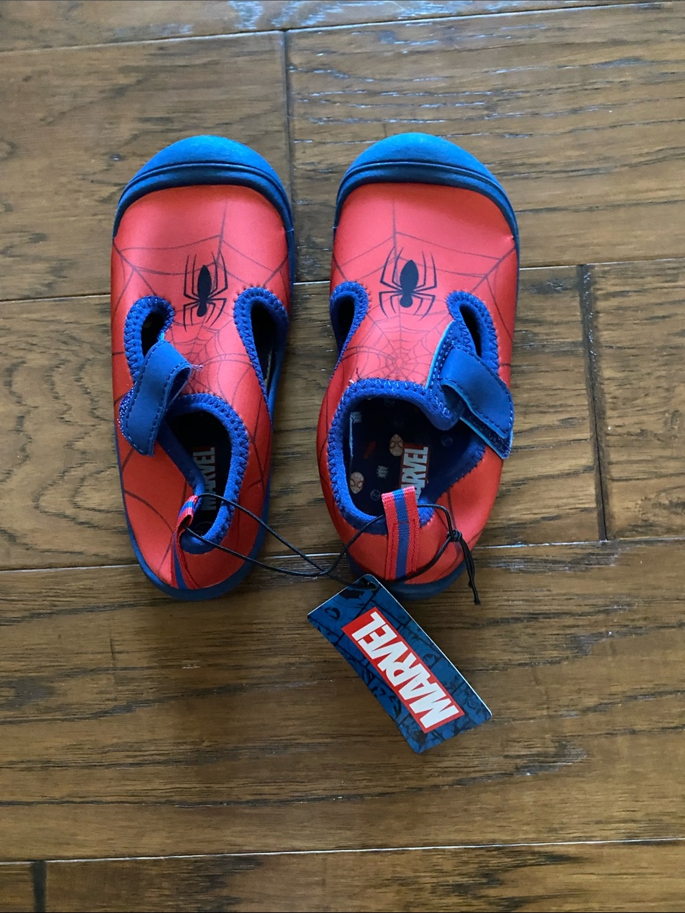 Marvel Kids Spider-Man Red and Blue Water Shoes